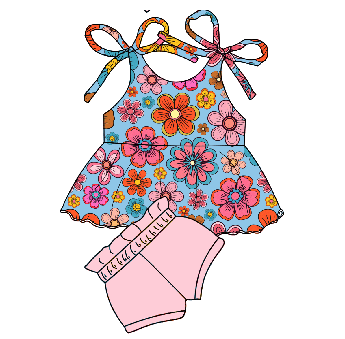 Blooms Bamboo Pep & Bummies