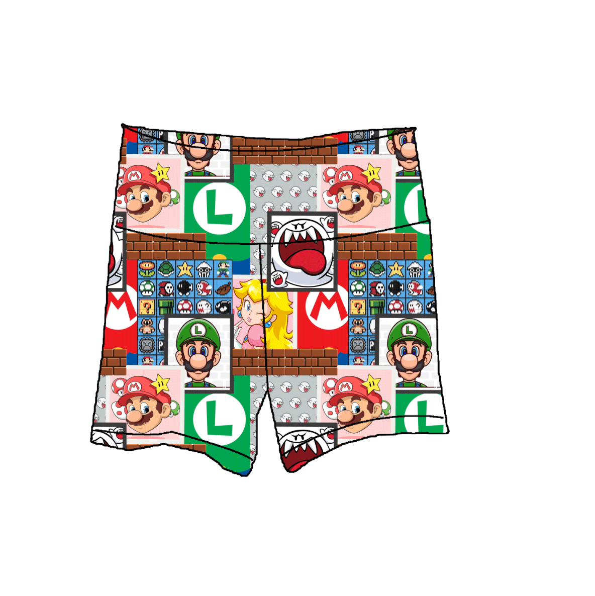 Bob-omb BrosBamboo Tops & Bottoms Youth 9y to 15y