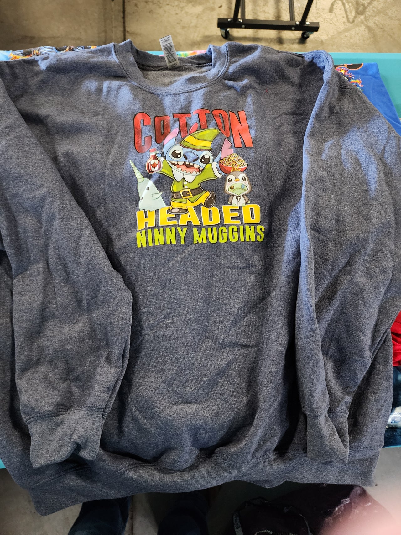 Cotton Headed Ninny Muggins Holiday Sweatshirt