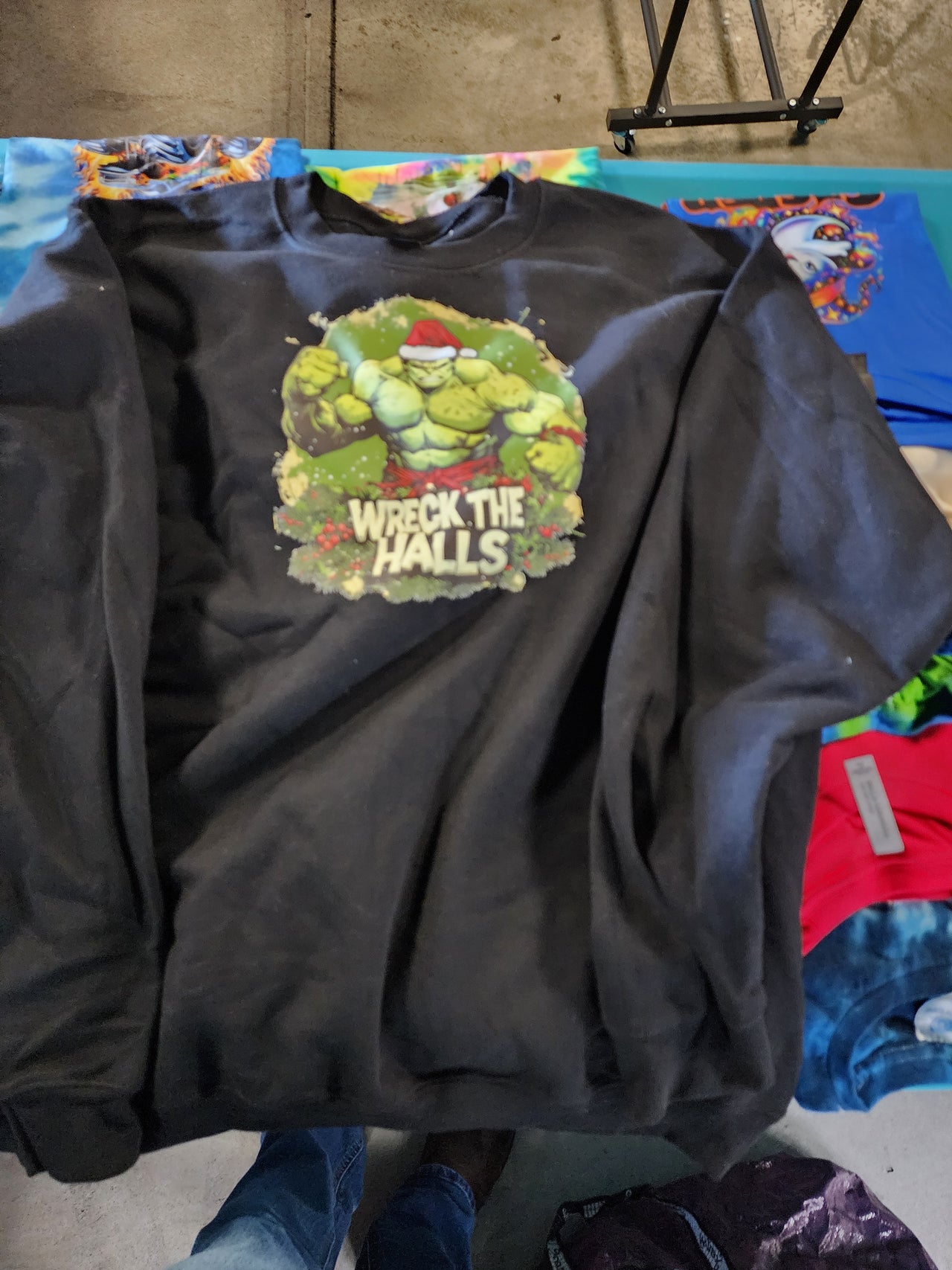 Wreck the Halls Holiday Sweatshirt