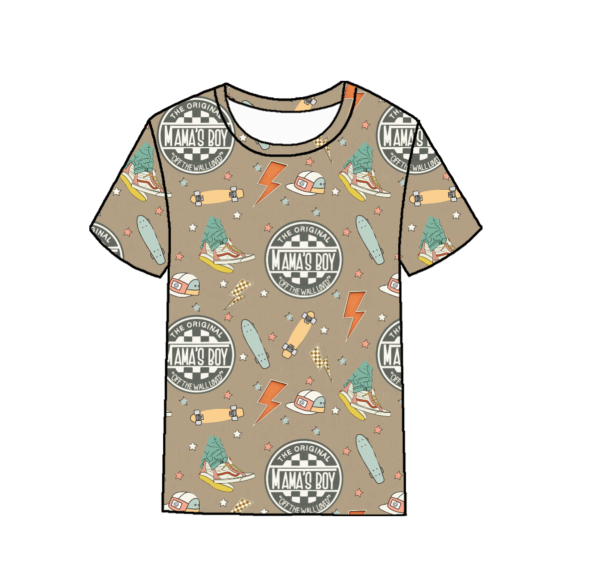 Off The Wall Loved Reader Bamboo Tee