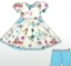 Escape Bamboo Childrens 2t-8y Dress & Peplum Sets