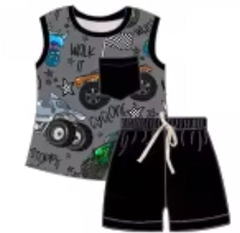 Wheelie Wild Bamboo Youth 9y to 15y 2pc Sets