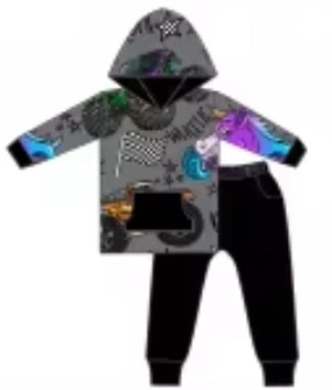 Wheelie Wild Bamboo Youth 9y to 15y 2pc Sets