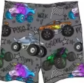 Wheelie Wild Bamboo Infants Newborn to 18m Tops & Bottom