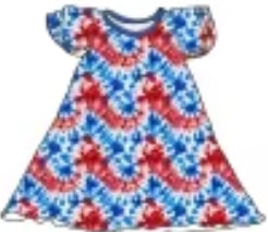 Boom Boom Tie Dye Bamboo Infants Newborn to 18m PJ's & Lounge Sets