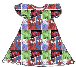 Mighty Hero Mayhem Bamboo Youth 9y to 15y PJ's & Lounge Set