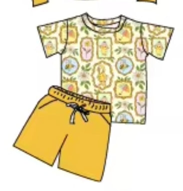 Garden Pals Bamboo Youth 9y to 15y 2pc Sets