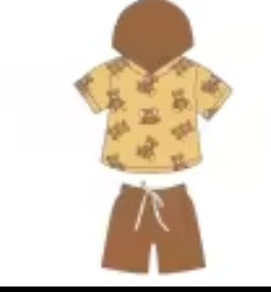 Little Bear Buddies Bamboo Infants Newborn to 18m Daywear