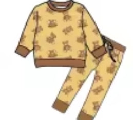 Little Bear Buddies Bamboo Infants Newborn to 18m Daywear
