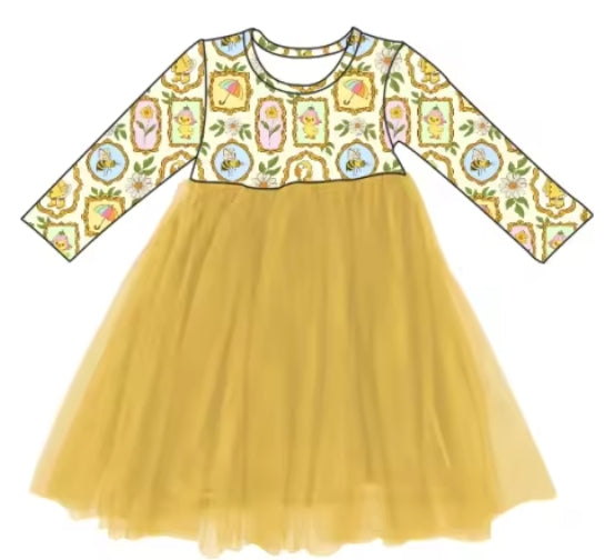 Garden Pals Bamboo Childrens 2t-8y Dress & Peplum Sets