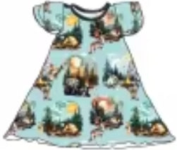 Woodland Wanderers Bamboo Childrens 2t-8y PJ's & Lounge Sets