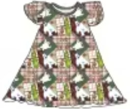 Merry Mischief Squares Bamboo Youth 9y to 15y PJ's & Lounge Set