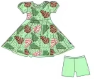Tiny Tree Treats Bamboo Infants Newborn to 18m Dresses & Peplum Sets