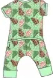 Tiny Tree Treats Bamboo Infants Newborn to 18m Daywear