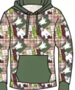 Merry Mischief Squares Bamboo Infants Newborn to 18m Tops & Bottom