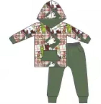 Merry Mischief Squares Bamboo Infants Newborn to 18m Daywear