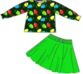 Merry & Bright Bamboo Youth 9y to 15y Dresses & Peplum Sets