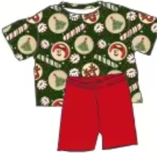 Reindeer Bakery Bamboo Adult PJ's & 2pc Sets S-4X