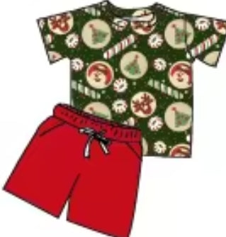 Reindeer Bakery Bamboo Infants Newborn to 18m Daywear