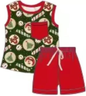 Reindeer Bakery Bamboo Youth 9y to 15y 2pc Sets