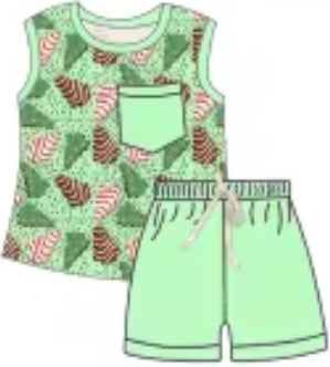 Tiny Tree Treats Bamboo Childrens 2t-8y Daywear