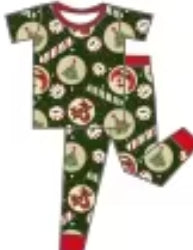 Reindeer Bakery Bamboo Adult PJ's & 2pc Sets S-4X