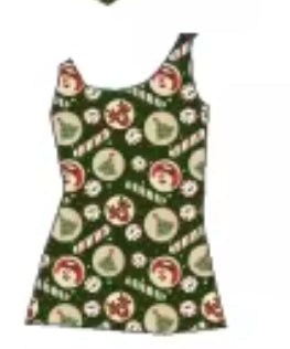 Reindeer Bakery Bamboo Adult Tops & Bottoms S-4X