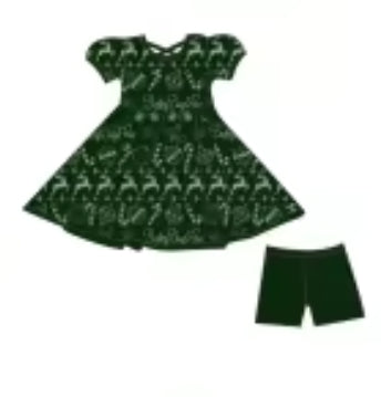 Reindeer Rascals Bamboo Infants Newborn to 18m Dresses & Peplum Sets