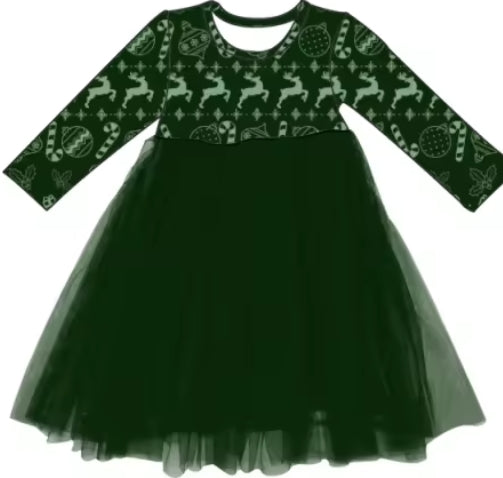 Reindeer Rascals Bamboo Childrens 2t-8y Dress & Peplum Sets