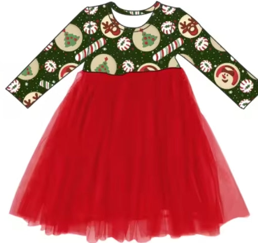 Reindeer Bakery Bamboo Youth 9y to 15y Dresses & Peplum Sets