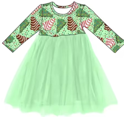 Tiny Tree Treats Bamboo Childrens 2t-8y Dress & Peplum Sets