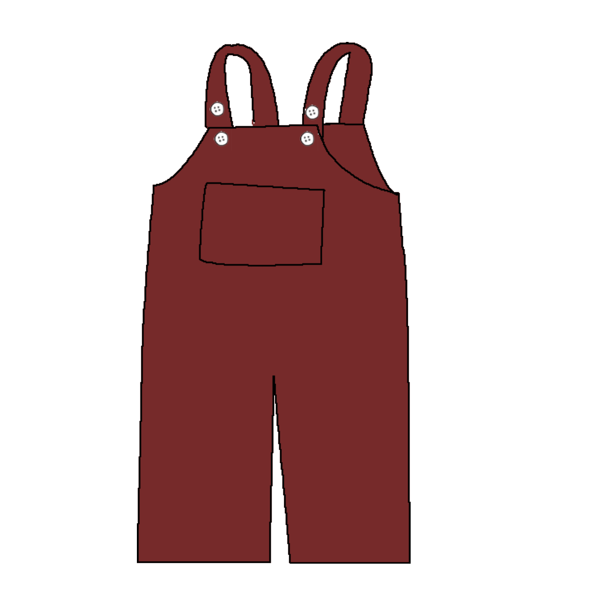 Kids Rust Corduroy