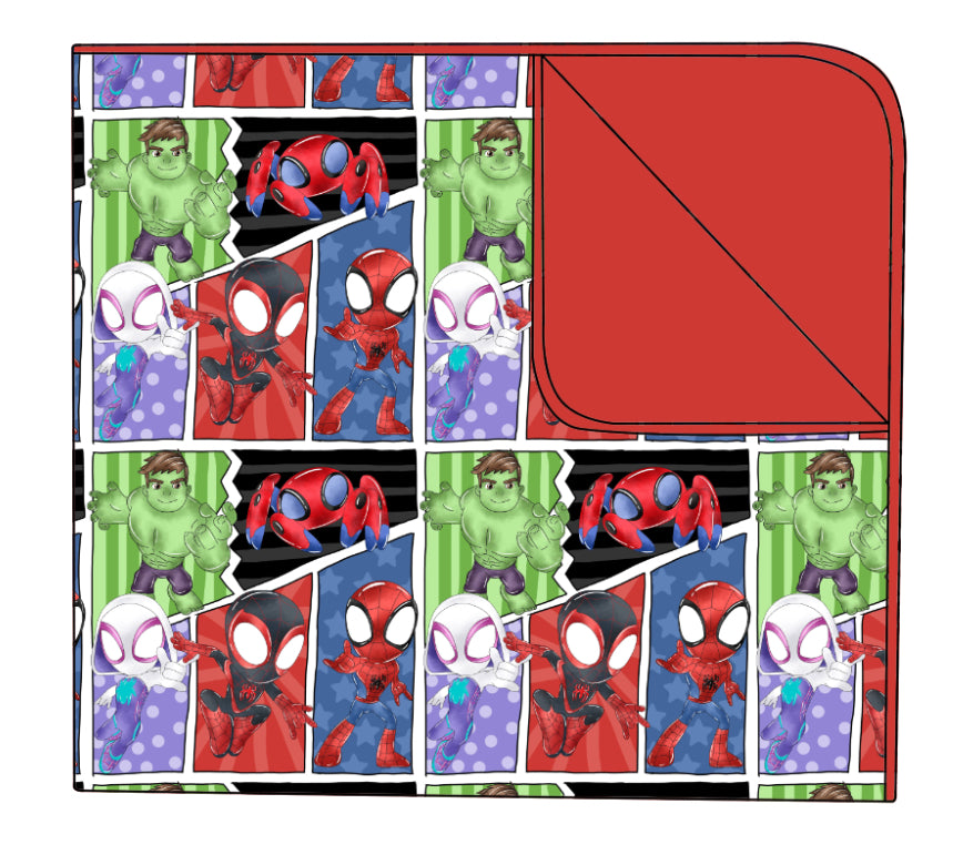 Little Legends Double Layer Bamboo Blankets