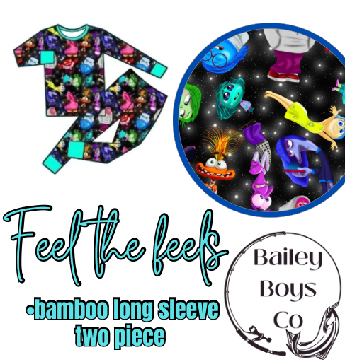 Feel The Feels Bamboo LS 2pc