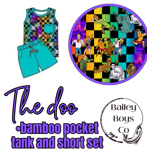 The Doo Bamboo Pocket Tank Set