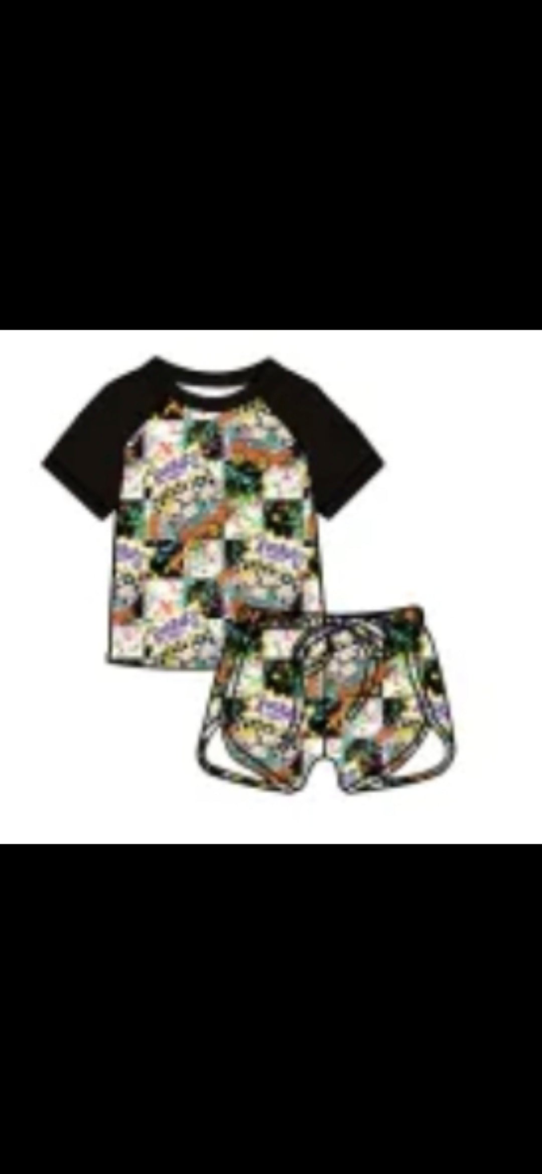 Pickles Bamboo Raglan Tee Set