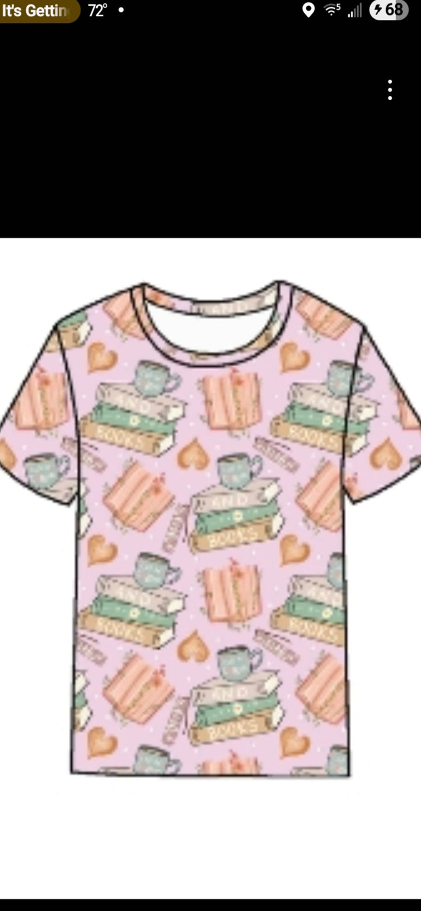 Cozy Reader Bamboo Tee