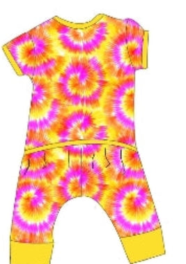 Sunburst Bamboo Envelop Romper