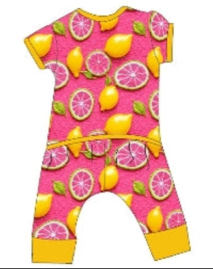 Fruity Bamboo Envelop Romper