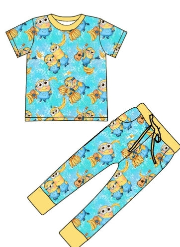 Bananas Bamboo Jogger Set 3m, 6m, 9m, 12m