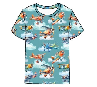 Just Plane Cute Bamboo Tee 3m, 6m