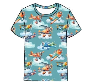 Just Plane Cute Bamboo Tee 3m-6y