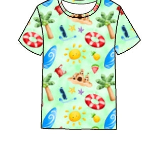 Vacay All Day Bamboo Tee 3m-6y