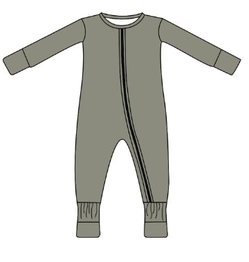 Cadet Grey Bamboo Infants Newborn to 18m