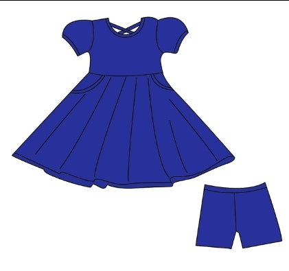 Cobalt Bamboo Childrens 2t to 5t