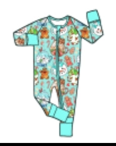 Sugar Rush Bamboo Zippy 9m-4t