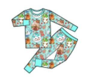 Sugar Rush Bamboo Long Sleeve 2pc