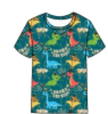 Prehistoric New Year Bamboo Tee 2t-9y