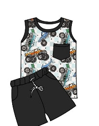 Megaladon Bamboo Childrens 2t-8y PJ's & Daywear